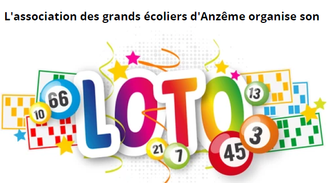 LOTO de l’ association des grands écoliers