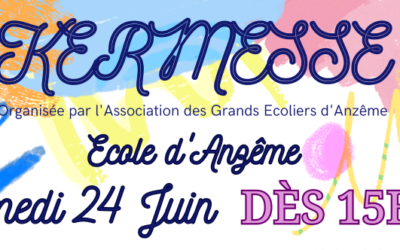 KERMESSE de l’école le 24 juin