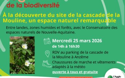 [ABCbiodiversité] Découverte du site des cascades des moulines avec le Conservatoire des Espaces Naturels
