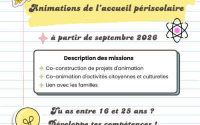 [Recrutement] Anzême recherche un service civique !